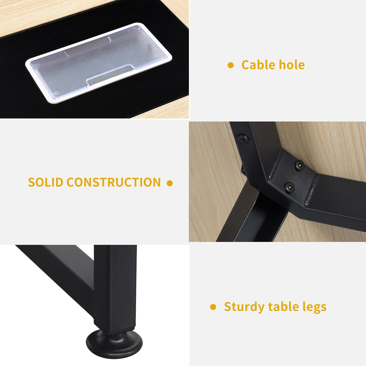 DWVO 8FT Meeting Table, 90-Inch Boat Shape, Outlets