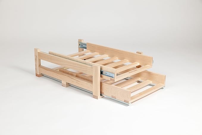 In-Cabinet Sliding Tray Wine Rack