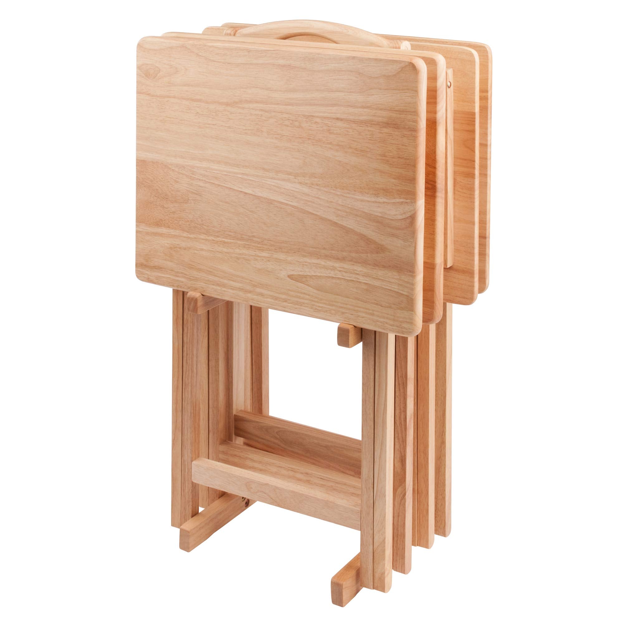 Folding Snack Table Set, 5-Piece