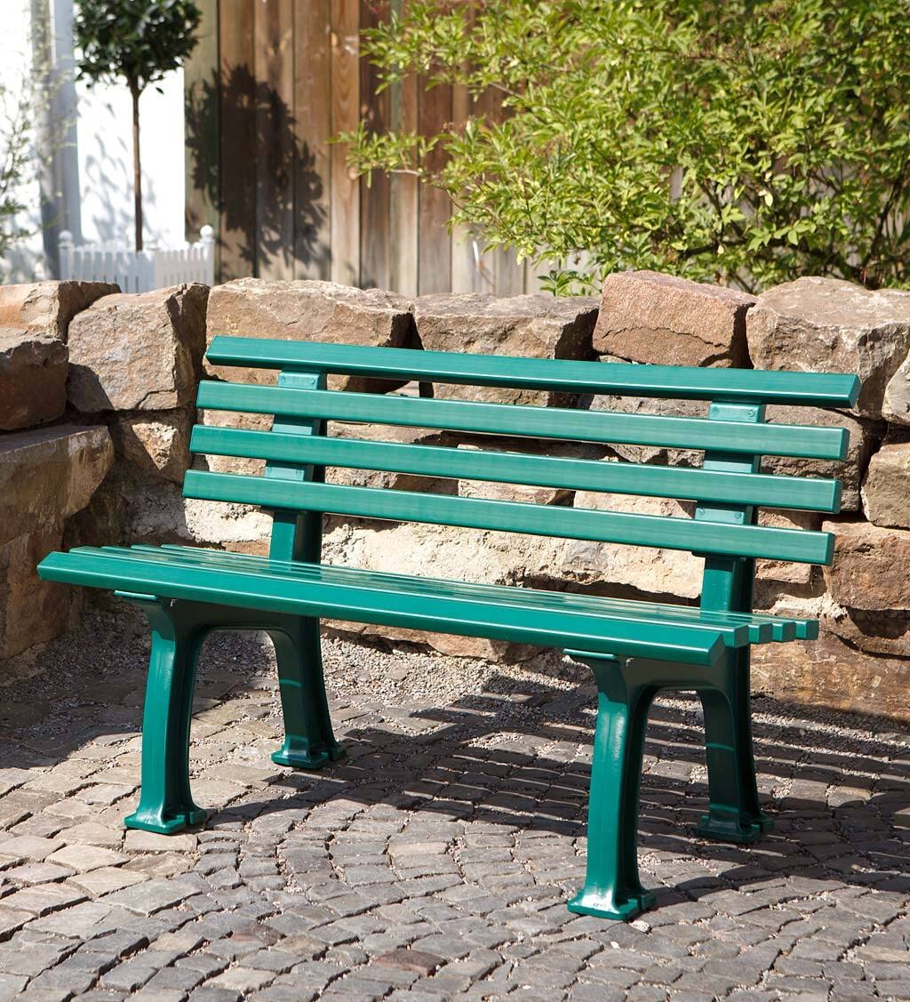 Weatherproof PVC Outdoor Bench