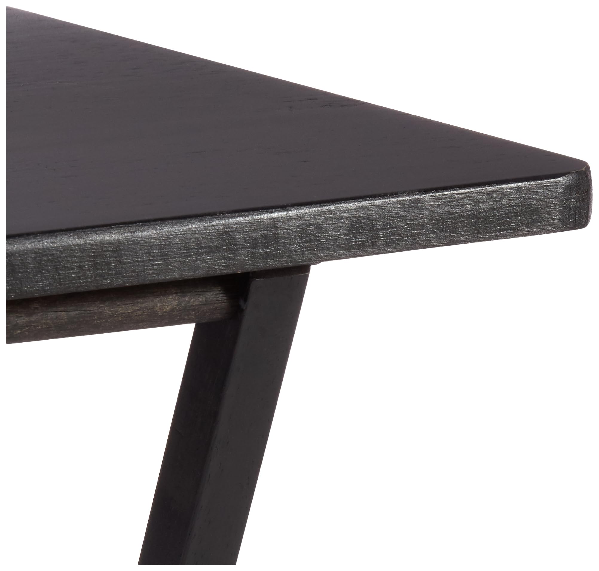 Folding TV Tray Tables with Storage Rack, Set of 4