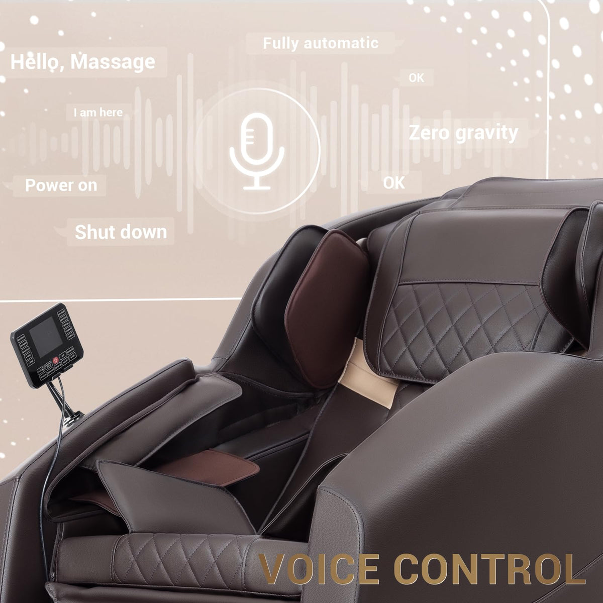 Mazzup Full Body Massage Chair, Fully Assembled Zero Gravity Recliner