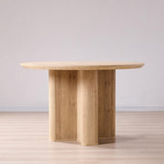 47" Round Fluted Dining Table