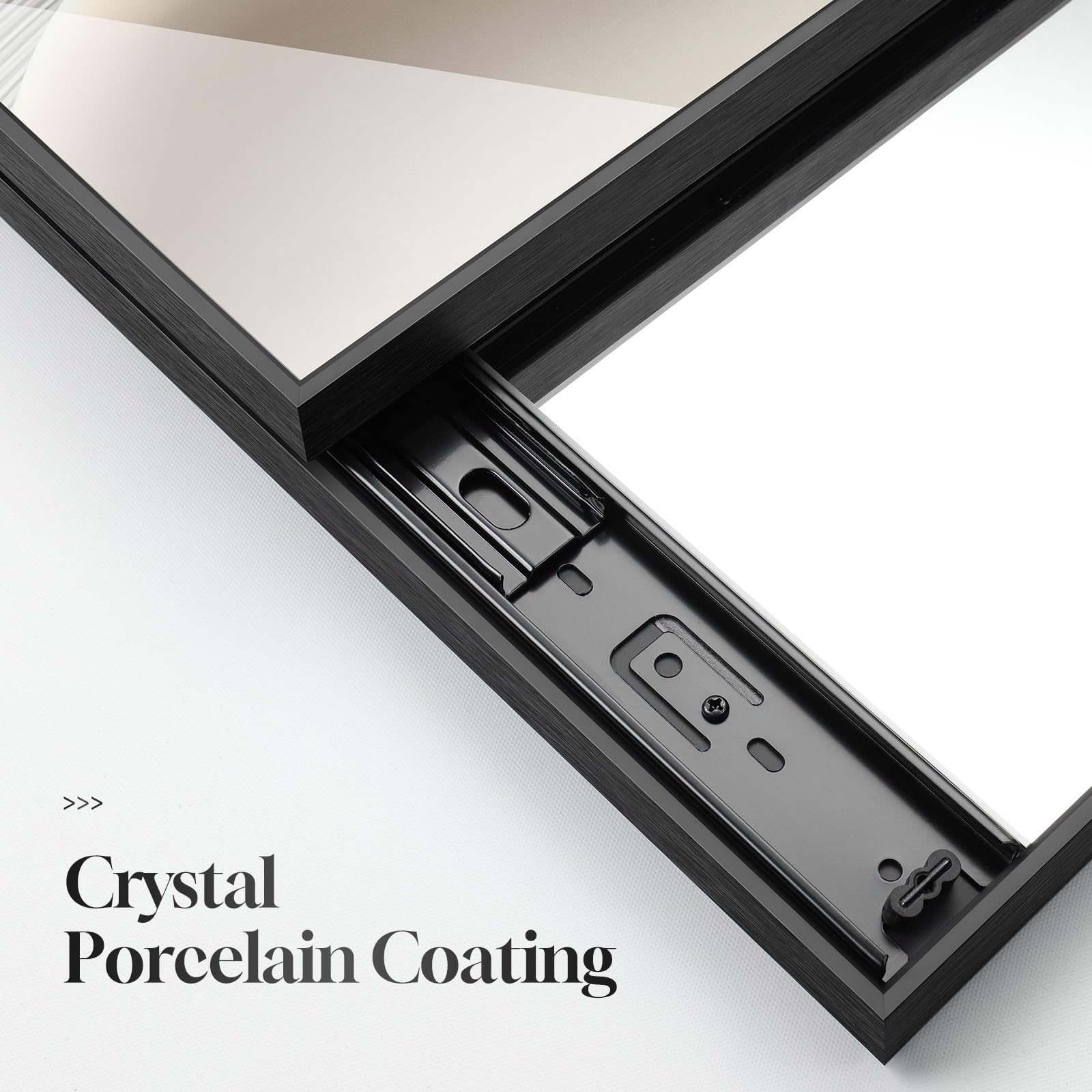Sliding Full-Length Wall Mirror