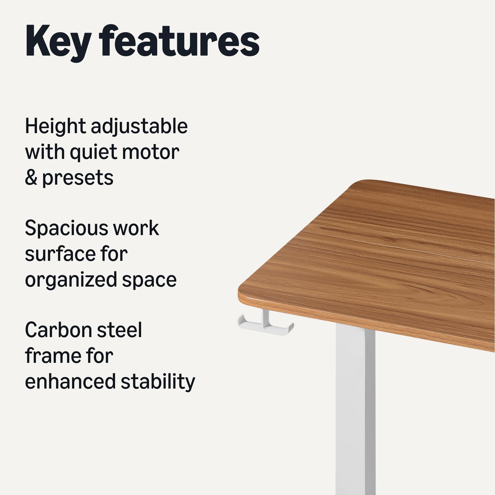 Electric Height-Adjustable Standing Desk