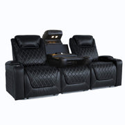 Oslo Power Recliner Home Theater Sofa – Row of 3
