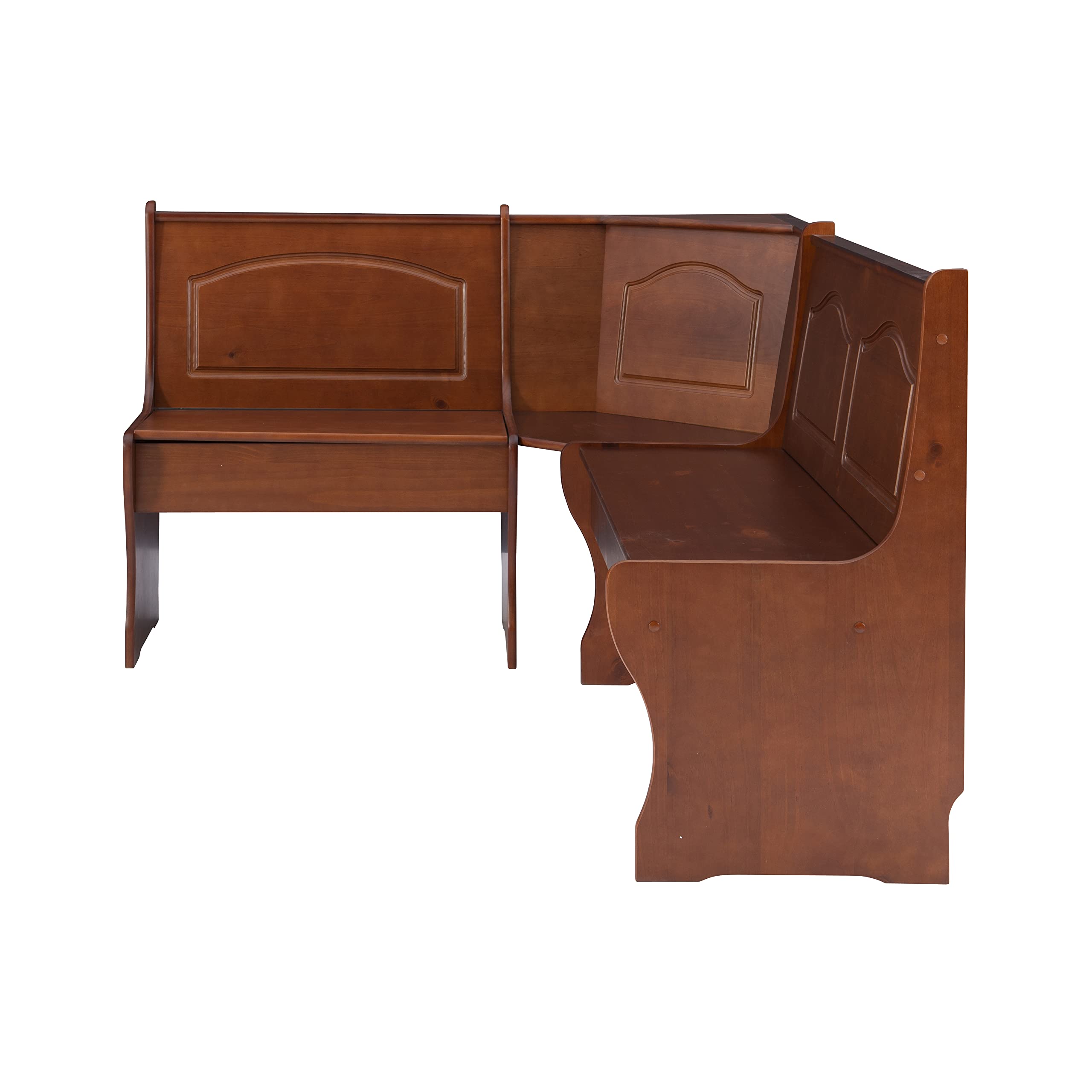 Linon Chelsea Walnut Kitchen Nook