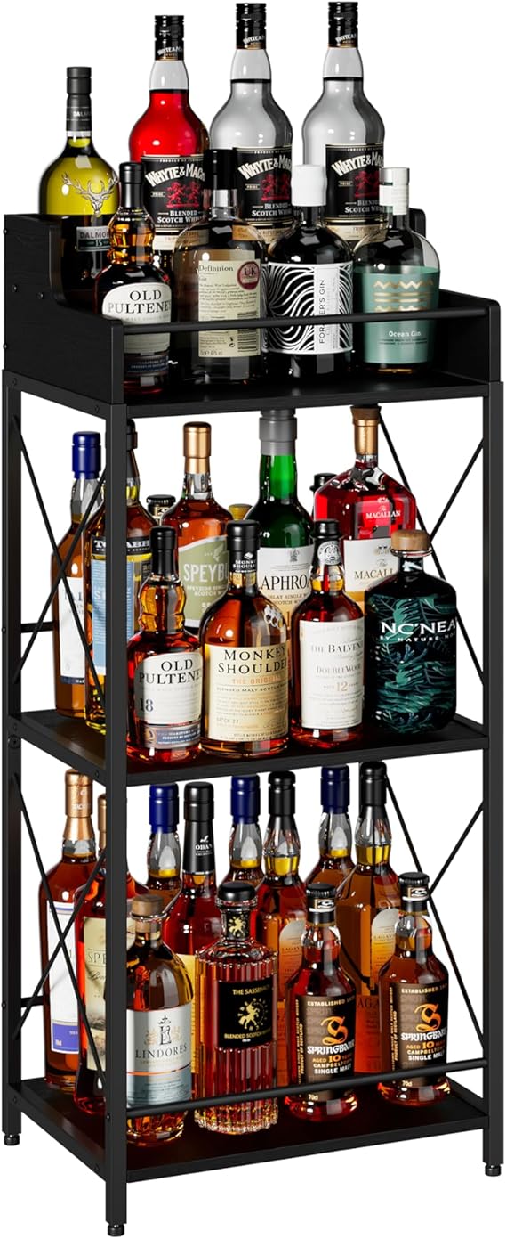 3-Tier Industrial Countertop Shelf