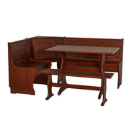 Linon Chelsea Walnut Kitchen Nook