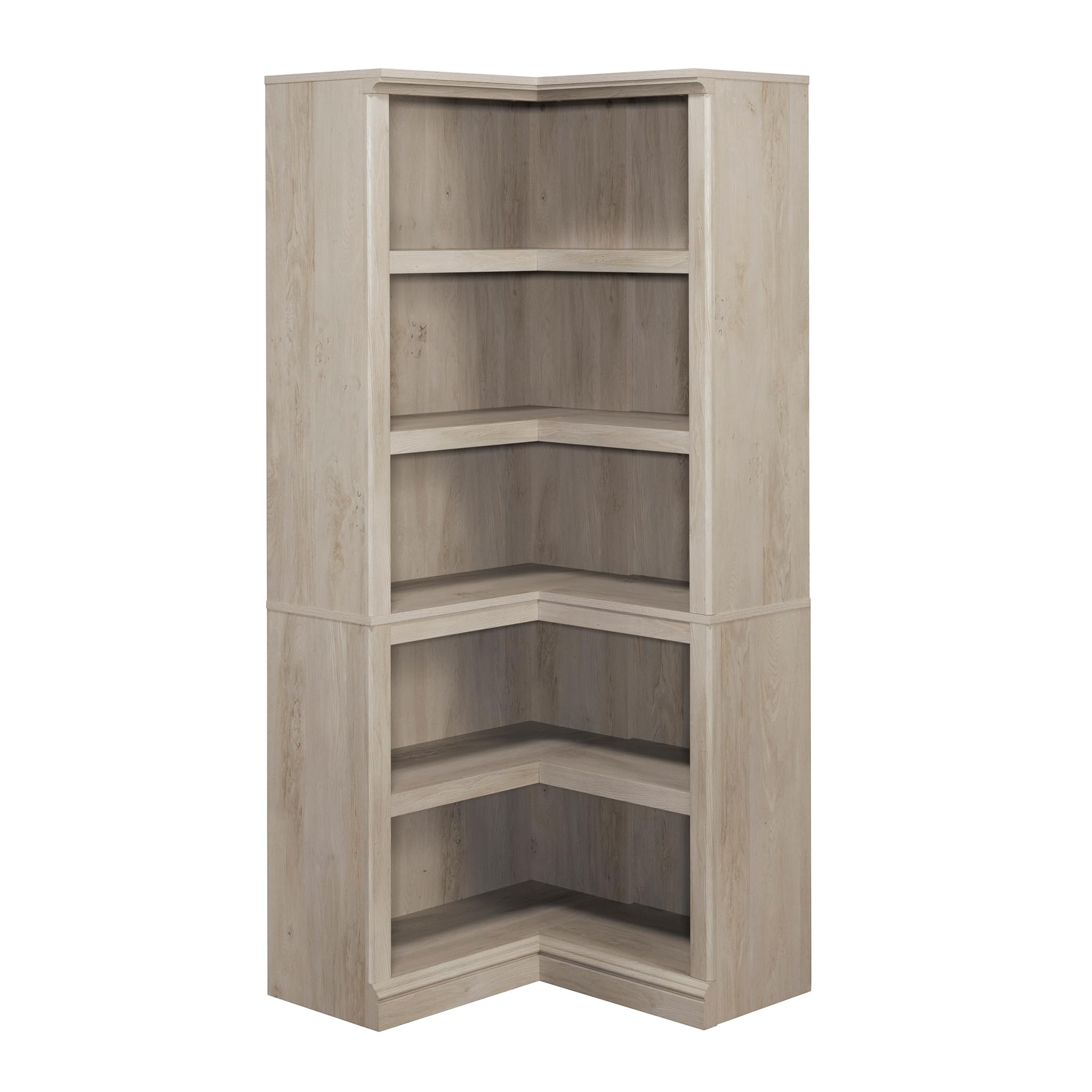 Sauder Miscellaneous Storage Bookcase, in a Chalked Chestnut Finish