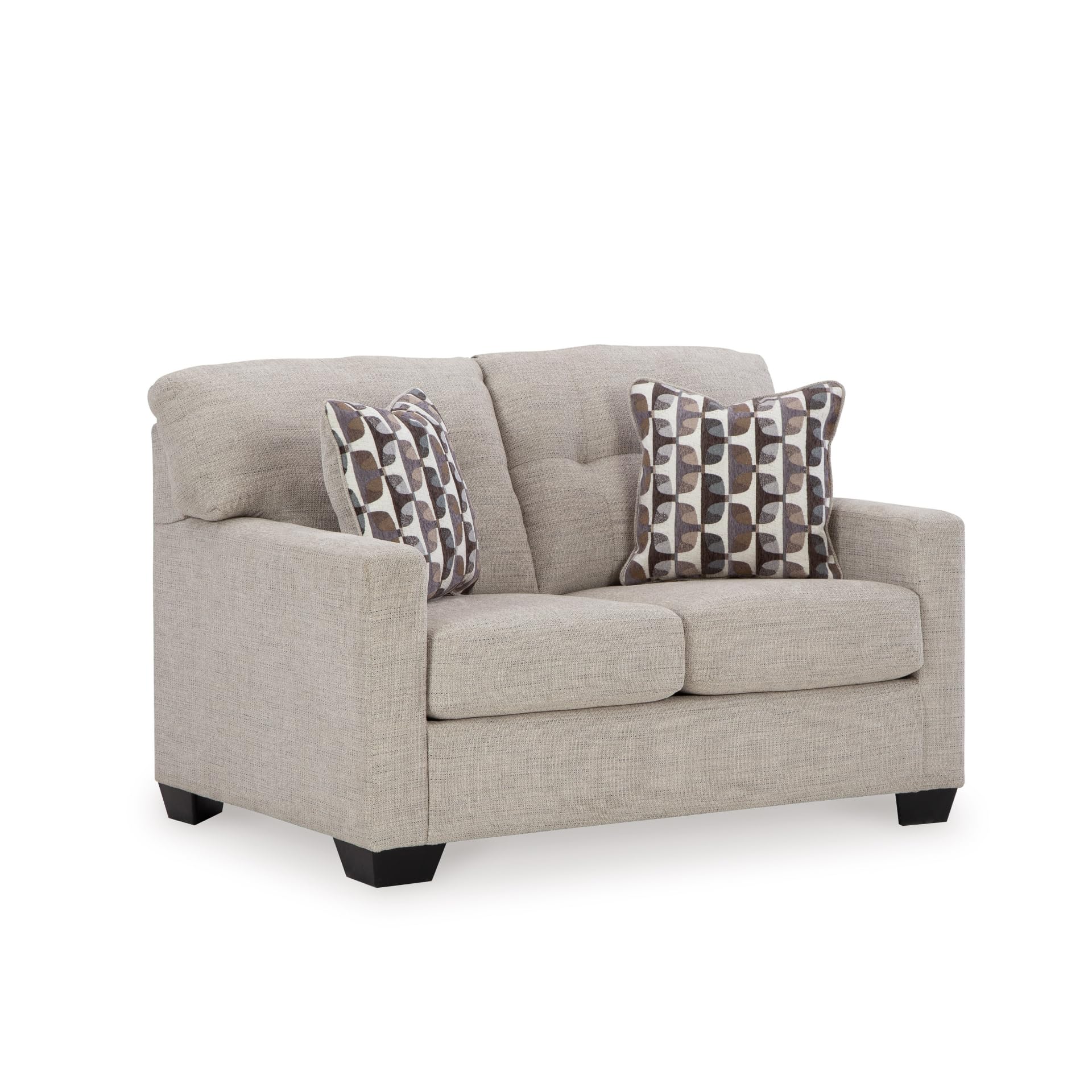 Contemporary Tufted Loveseat