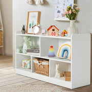 Kids Montessori Bookshelf & Toy Storage Organizer