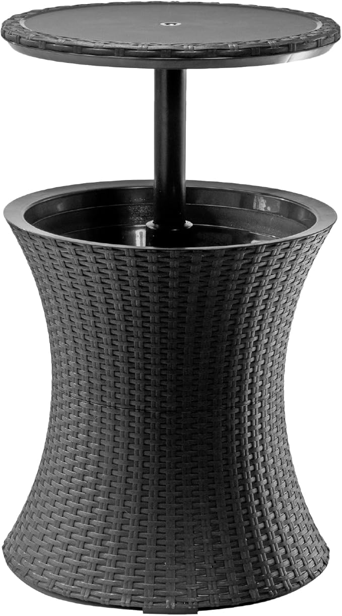Pacific Cool Bar Outdoor Table with Hidden Cooler