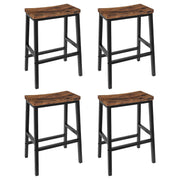 Industrial Bar Stools Set of 4