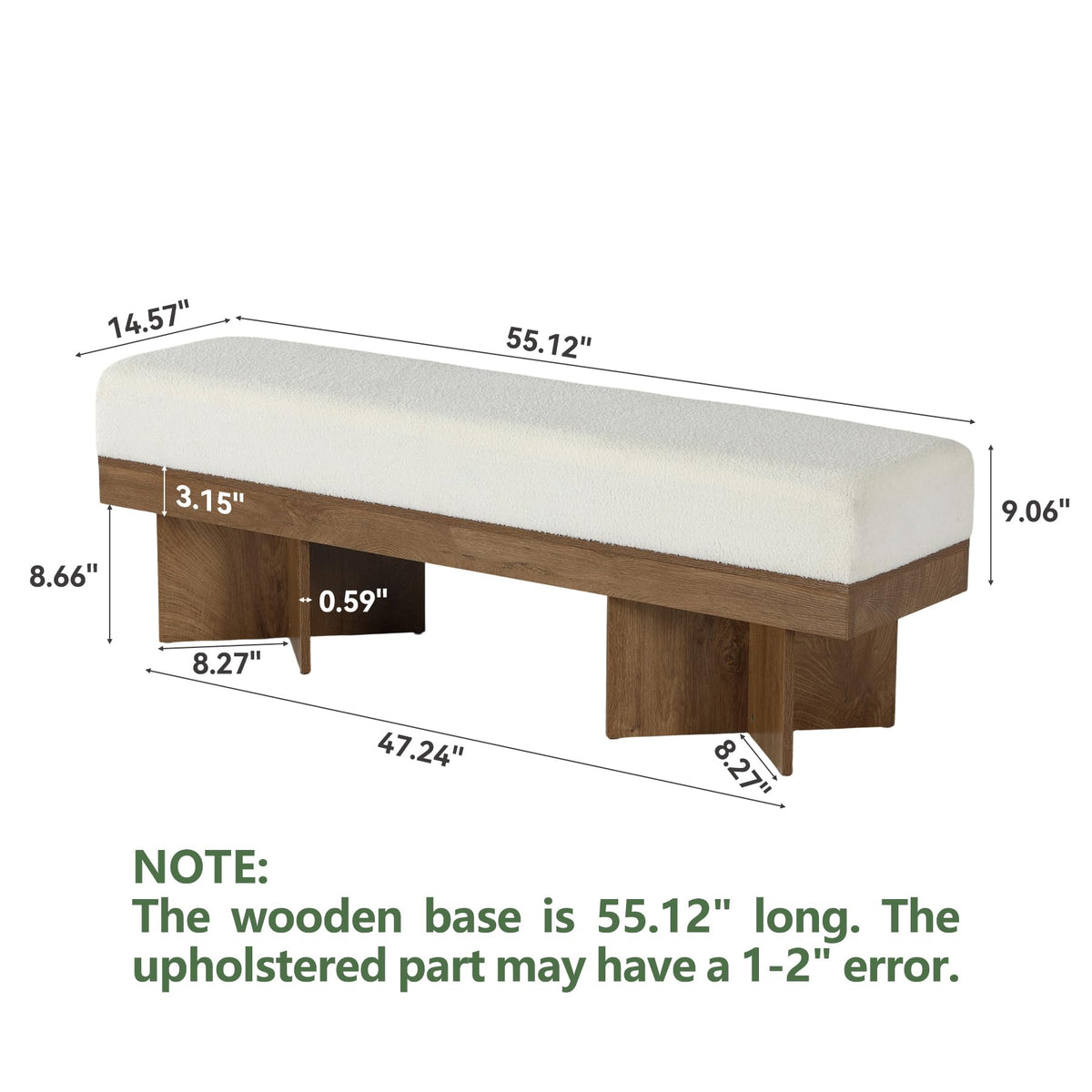 Upholstered Entryway Bench
