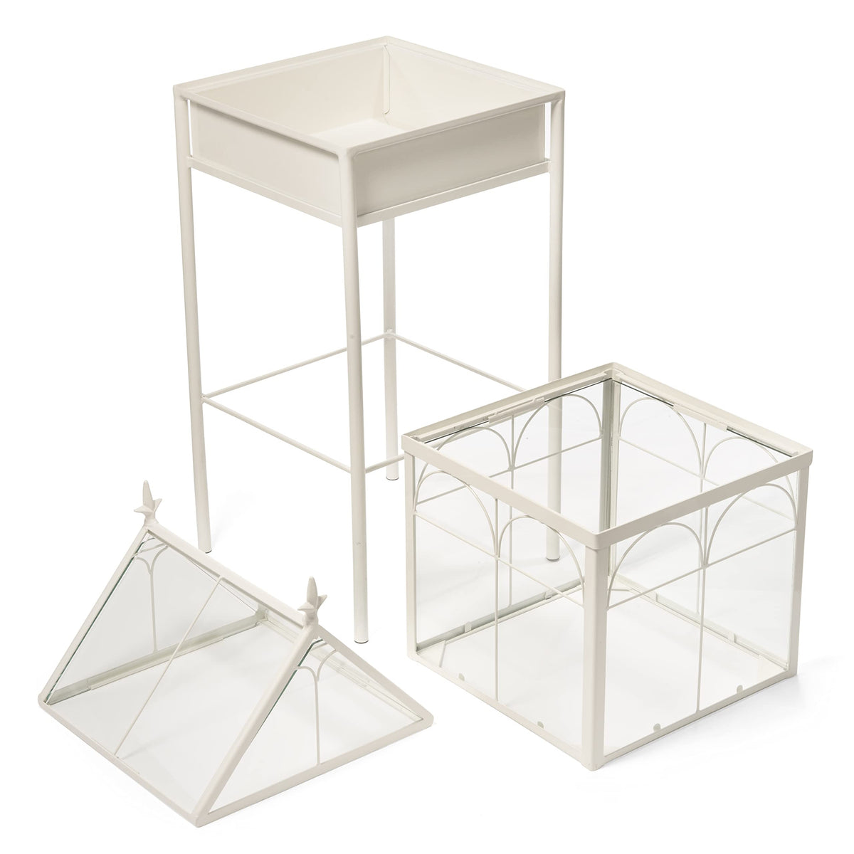 H Potter Freestanding Wardian Case Terrarium