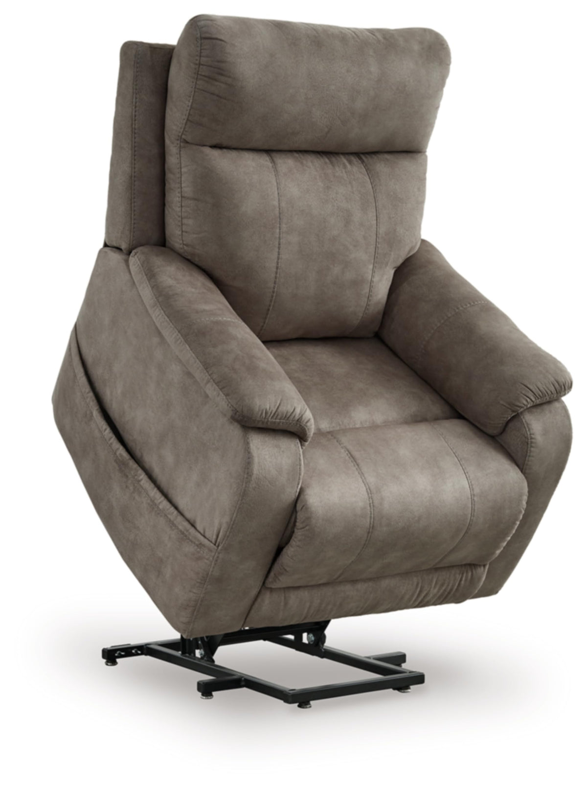 Signature Design by Ashley Dual Motor Power Lift Recliner, Heat & Massage