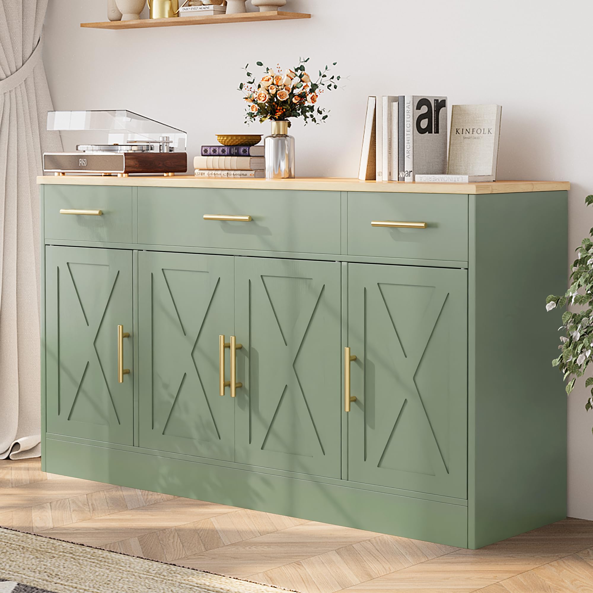 Farmhouse Buffet Cabinet with Storage