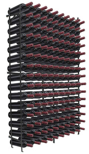 15-Tier Freestanding Wine Rack – 150 Bottle Capacity