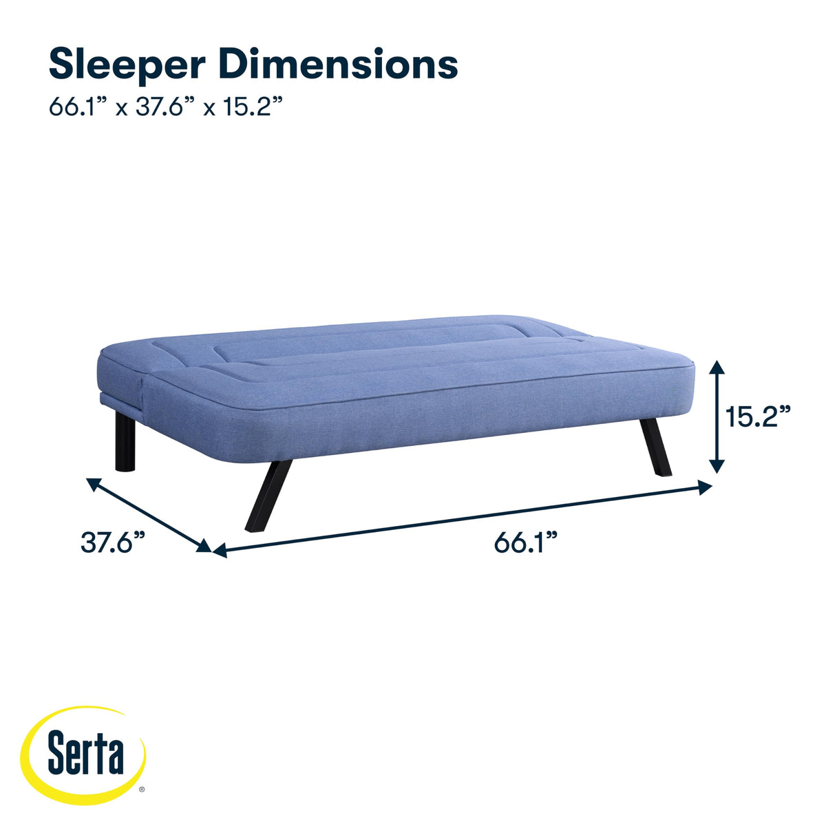 Short Twin Futon Sofa Bed