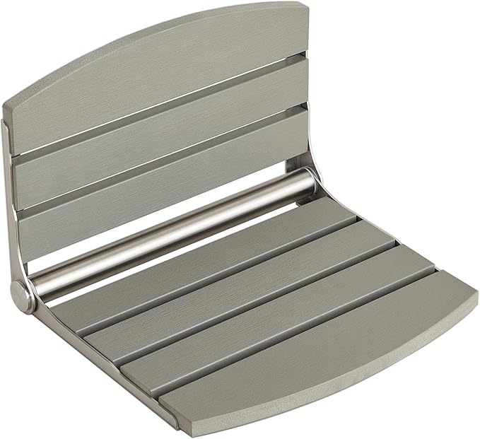 Wall-Mounted Folding Shower Seat