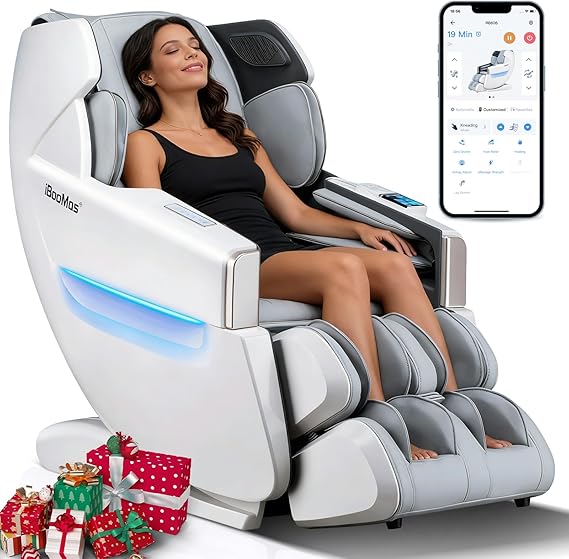 SL-Track Massage Chair with Zero Gravity & Auto Footrest