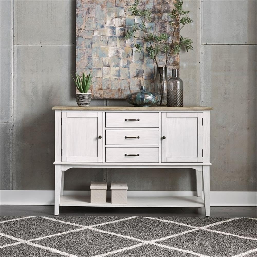 Liberty Furniture Industries Summerville Server, White