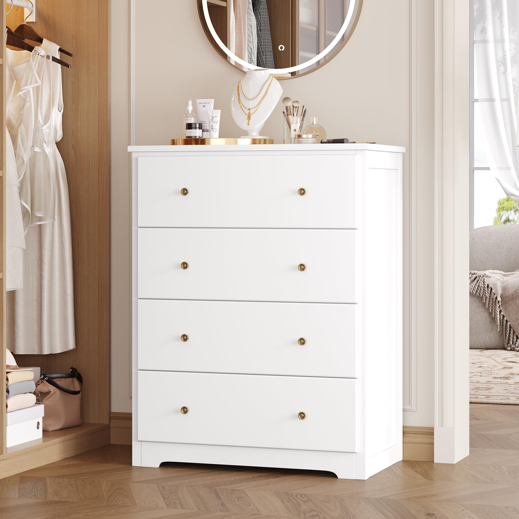 4-Drawer Dresser Chest