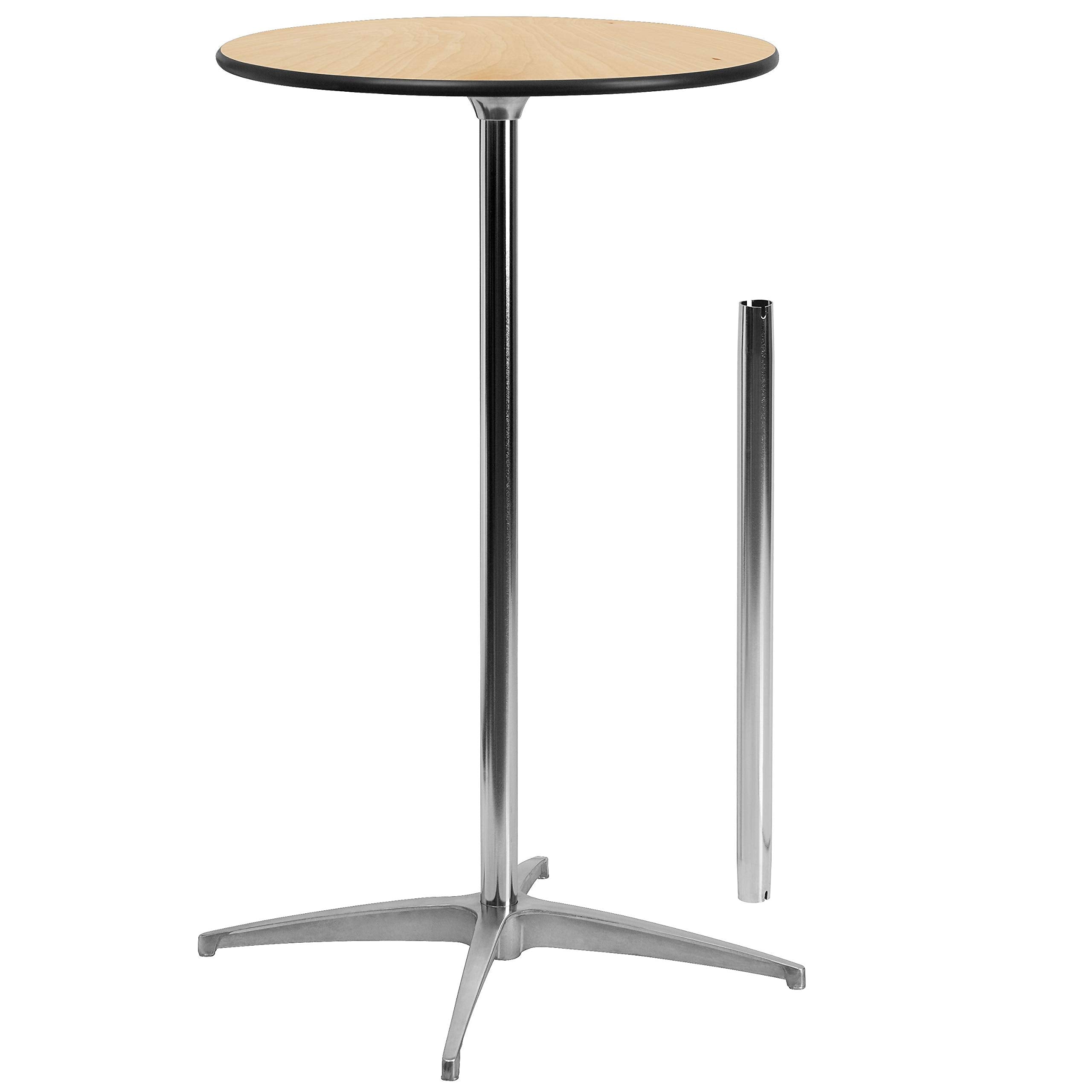24" Round Adjustable Cocktail Table