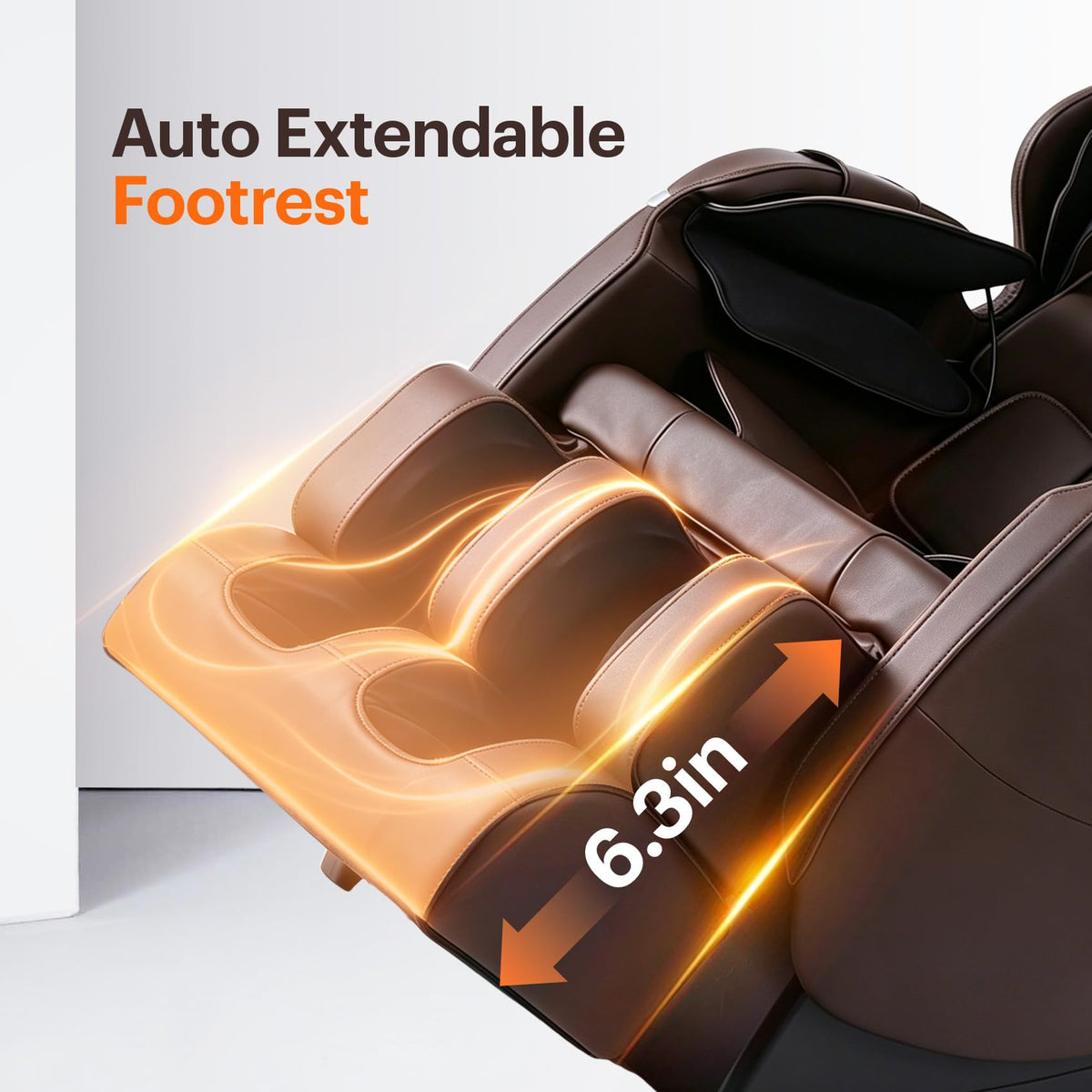 Brown Zero Gravity Massage Chair