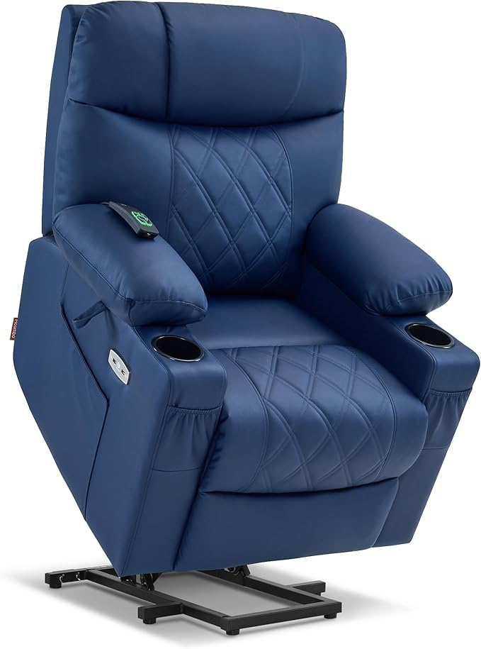 Power Lift Recliner Chair with Massage & Dual Heating