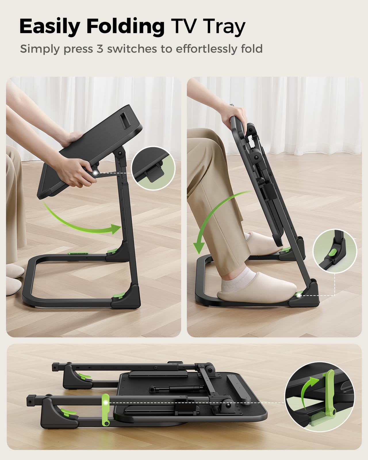 Foldable TV Tray Table