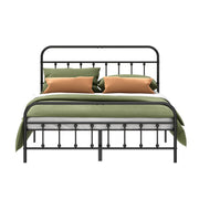 Kujielan Metal Bed Frame Full Size,Easy to Assemble,Black