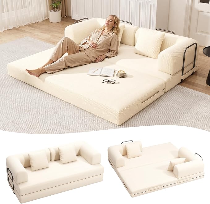 5-in-1 Convertible Sofa Bed