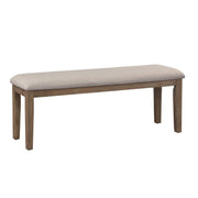 Upholstered Dining Bench with Wood Frame