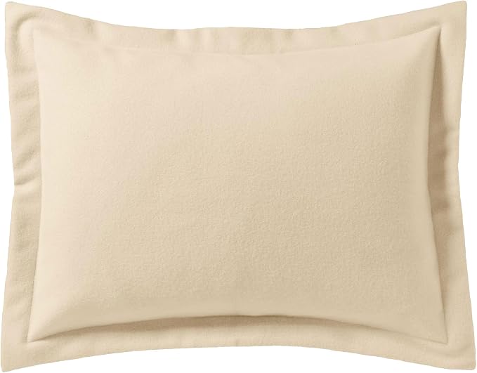Charcoal Wool Pillow Sham