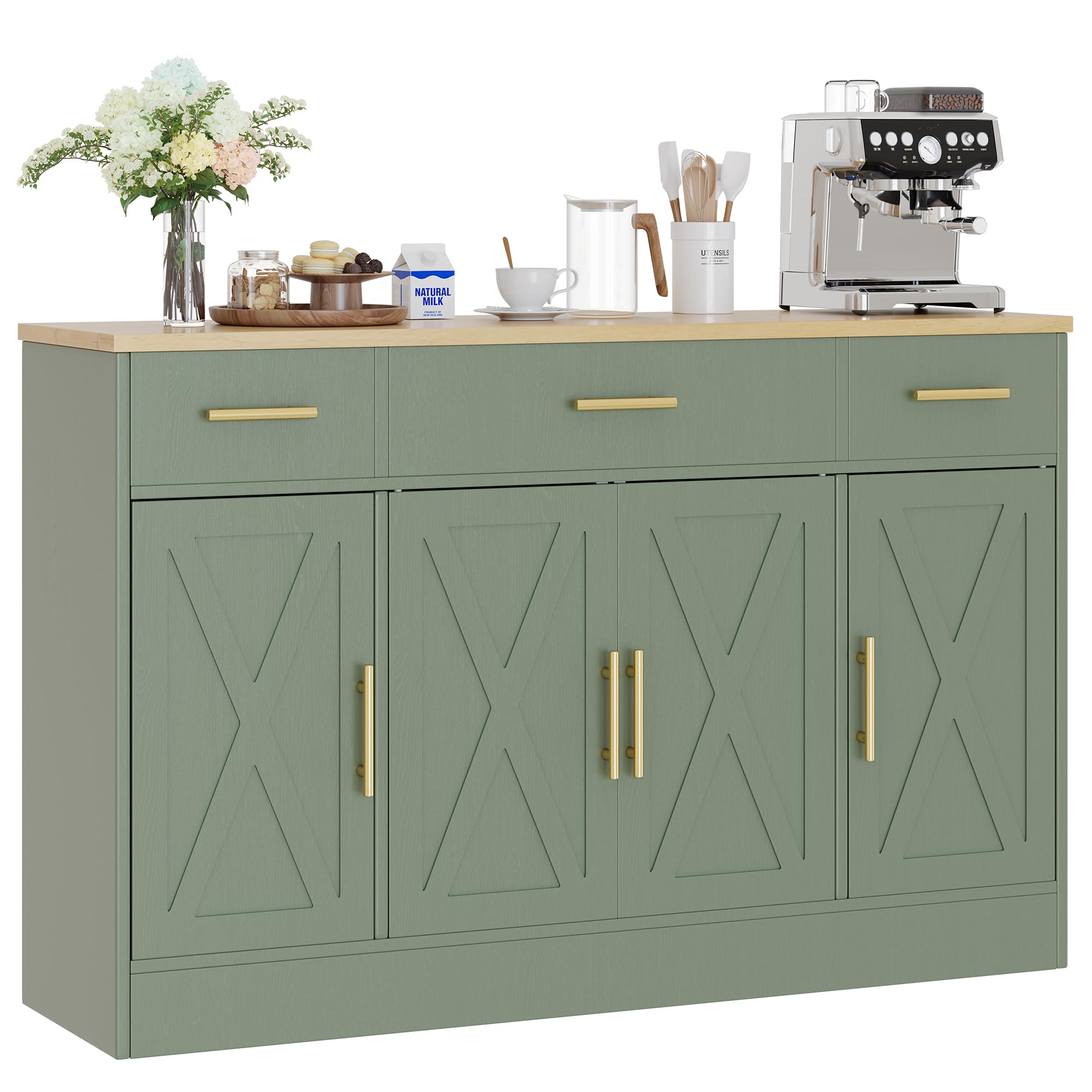 Farmhouse Buffet Cabinet with Storage