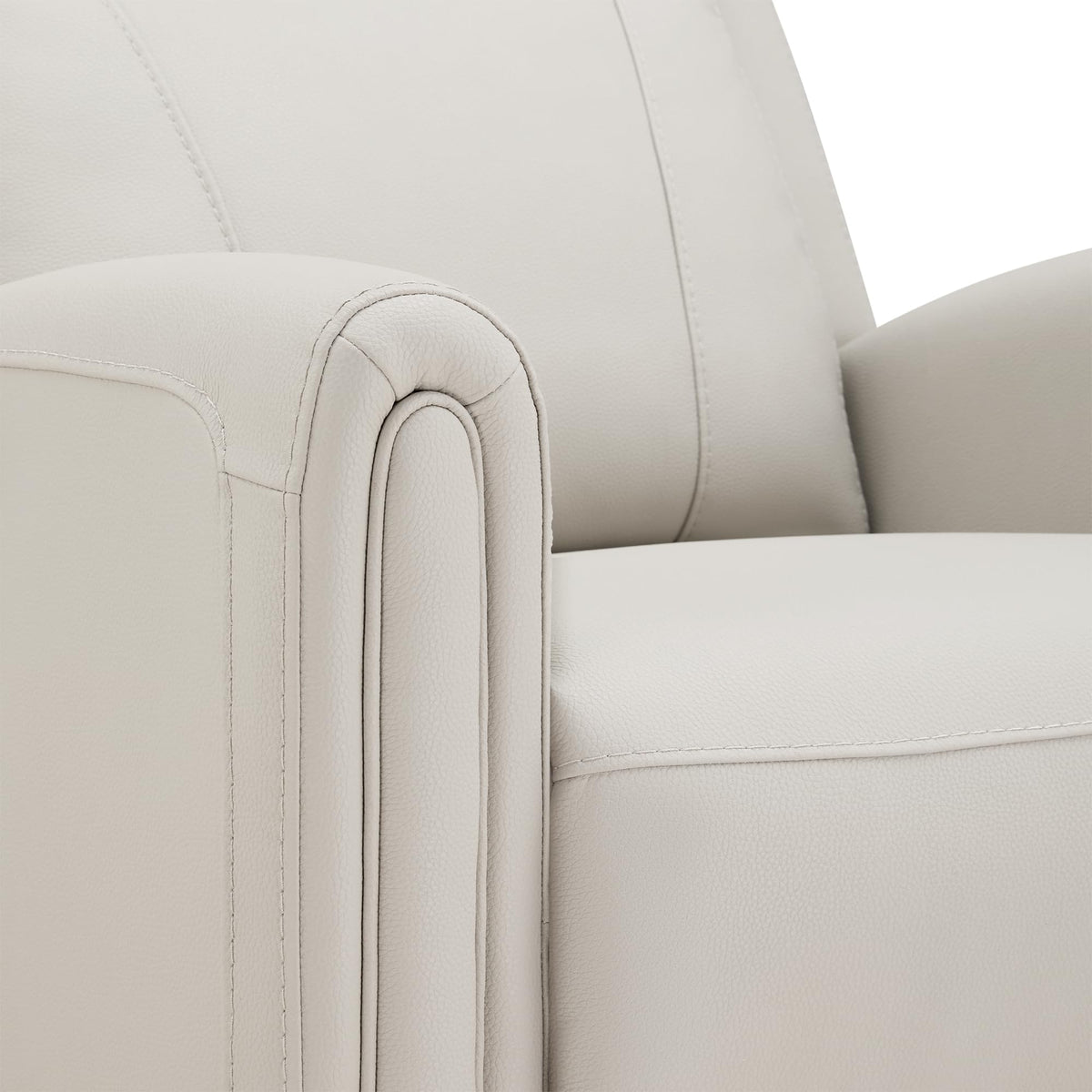 Watson & Whitely Zero Wall Power Recliner Chair for Small Spaces, Cream