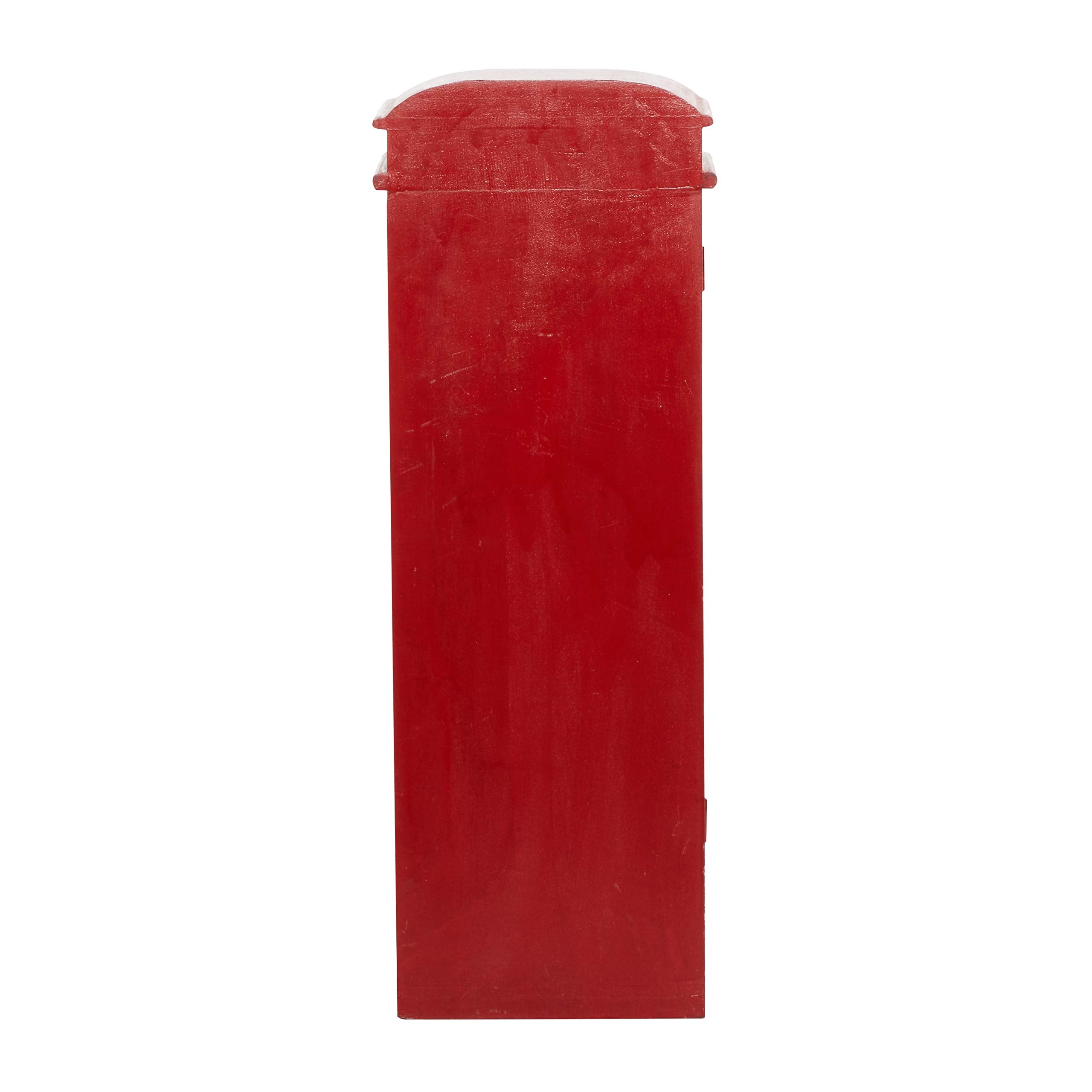 London Telephone Booth Storage Cabinet