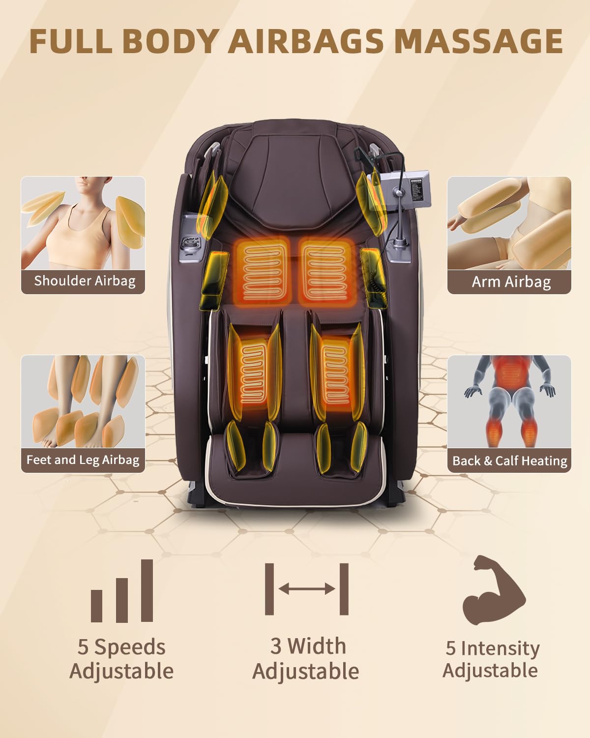 4D Zero Gravity Full Body Massage Chair