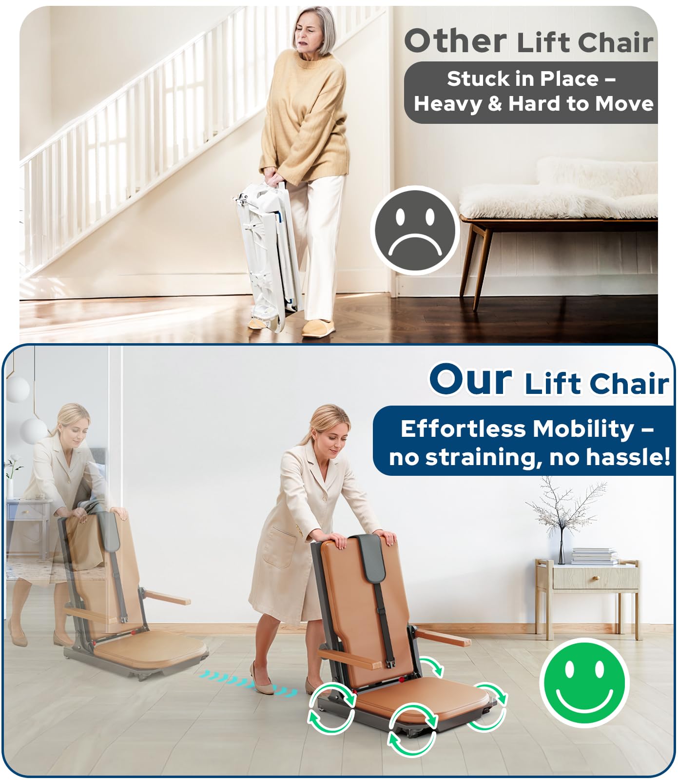 Electric Floor Lift Chair for Elderly