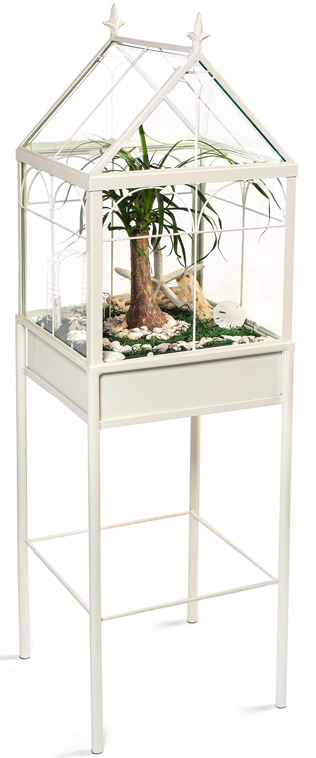 H Potter Freestanding Wardian Case Terrarium