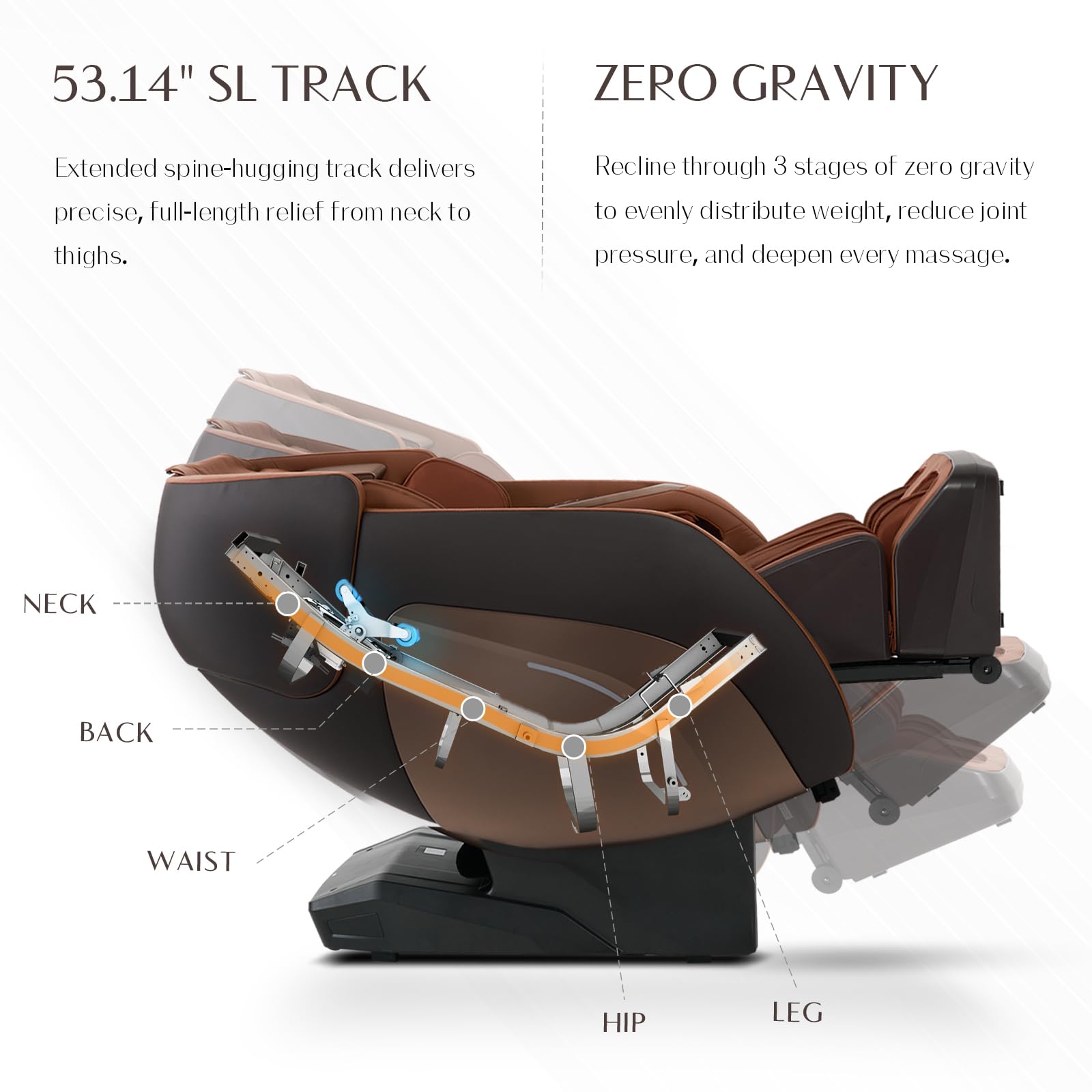 3D Full Body Massage Chair with Zero Gravity Recliner