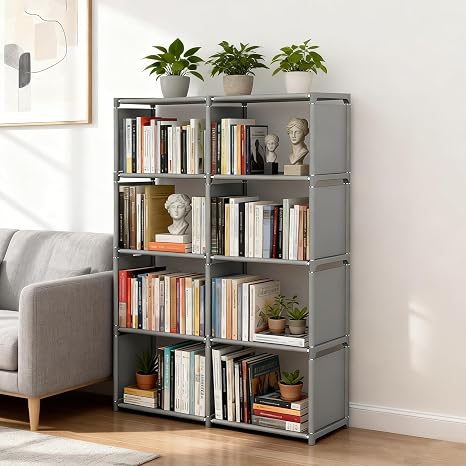 4-Cube Storage Organizer Shelf