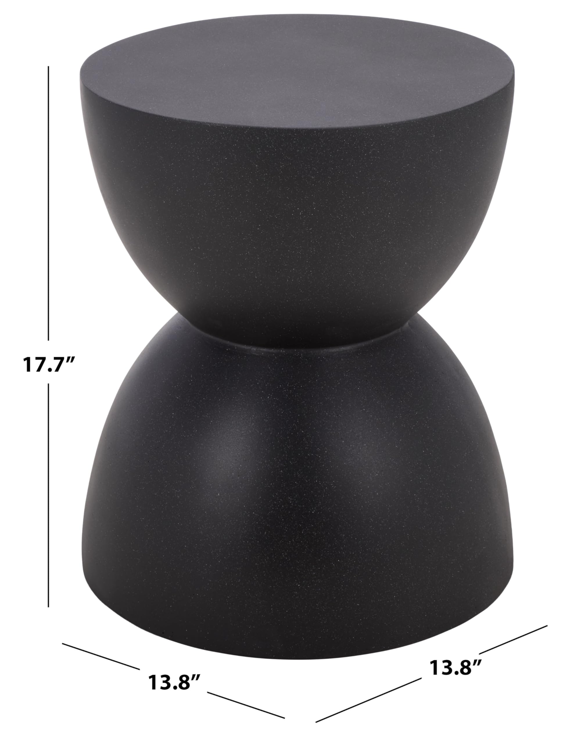 Hourglass Outdoor Accent Table