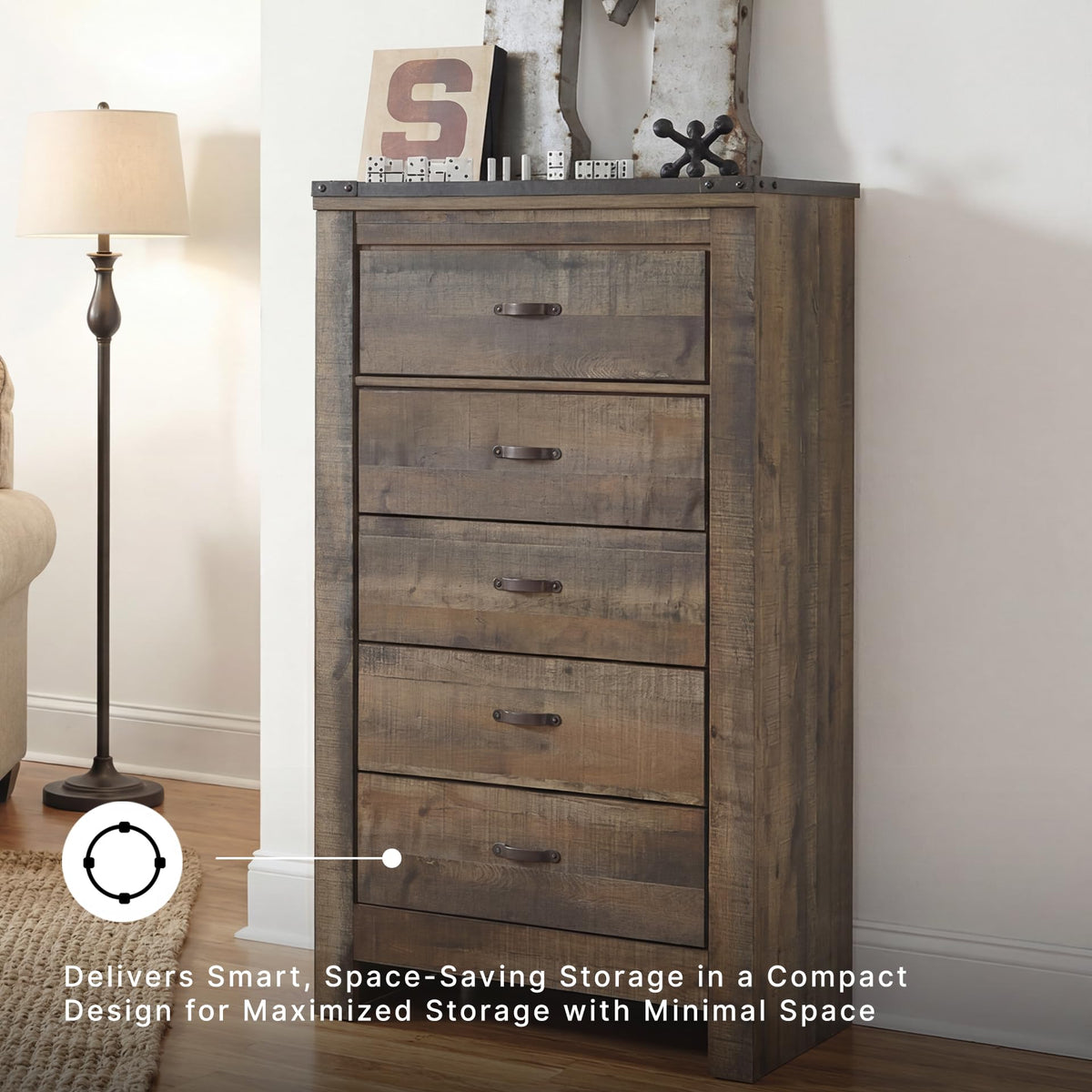 Signature Design by Ashley 5 Drawer Chest of Drawers