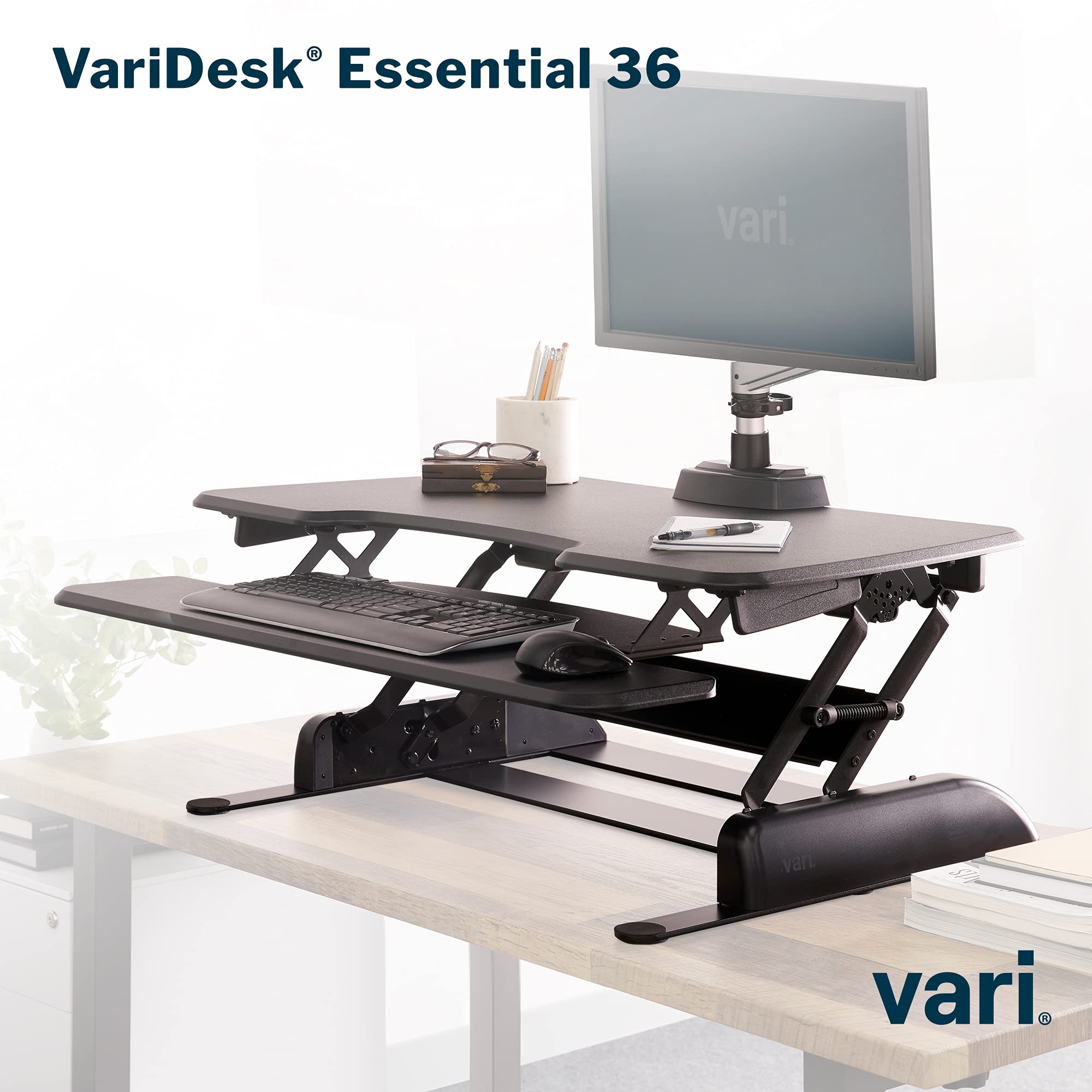 Two-Tier Standing Desk Converter 36"