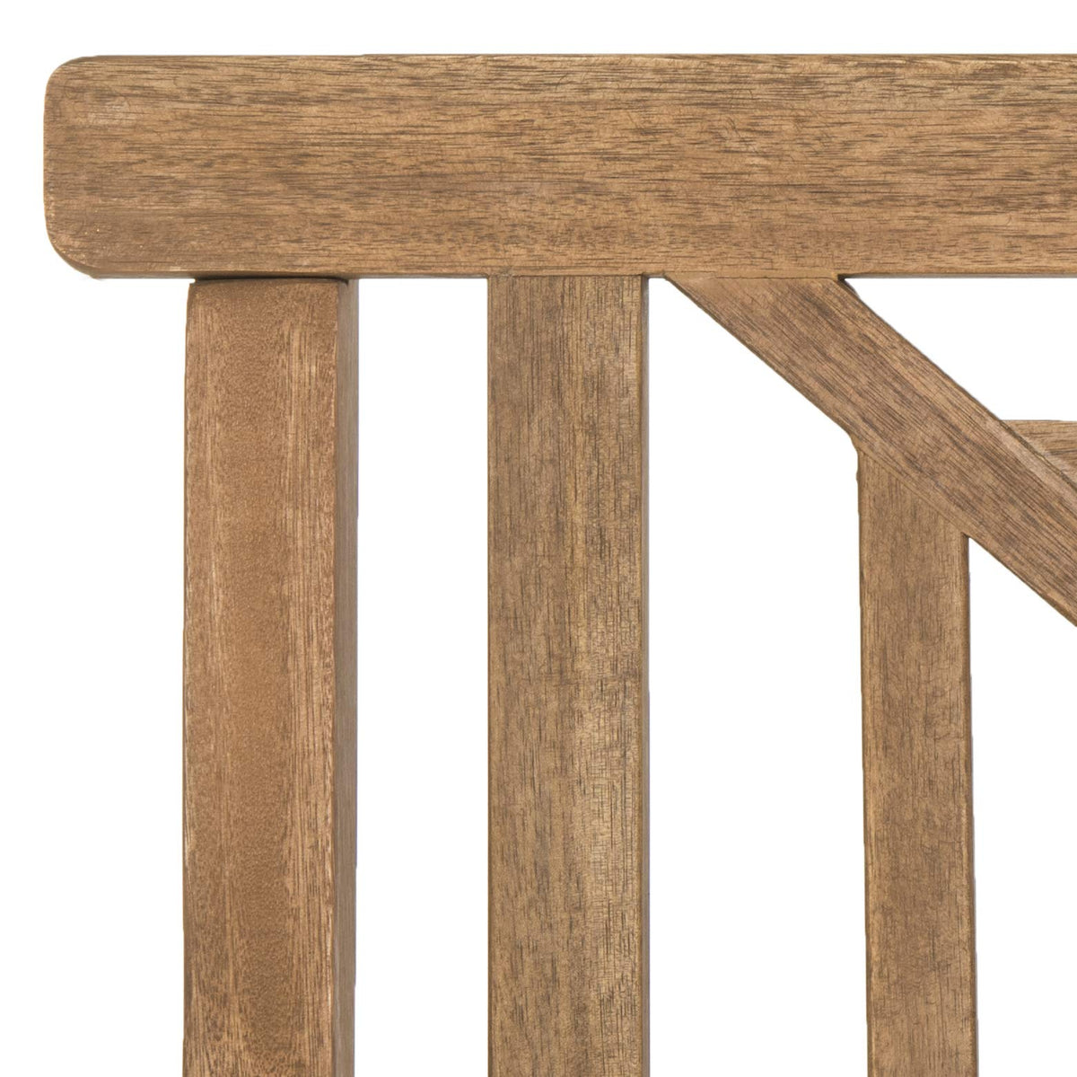 Acacia Outdoor Bench with Cushion