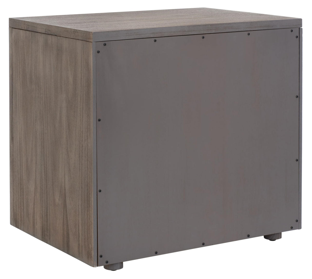 SAFAVIEH Couture Rosey 3-Drawer Wood Night Stand, 24" Light Brown SFV7701B