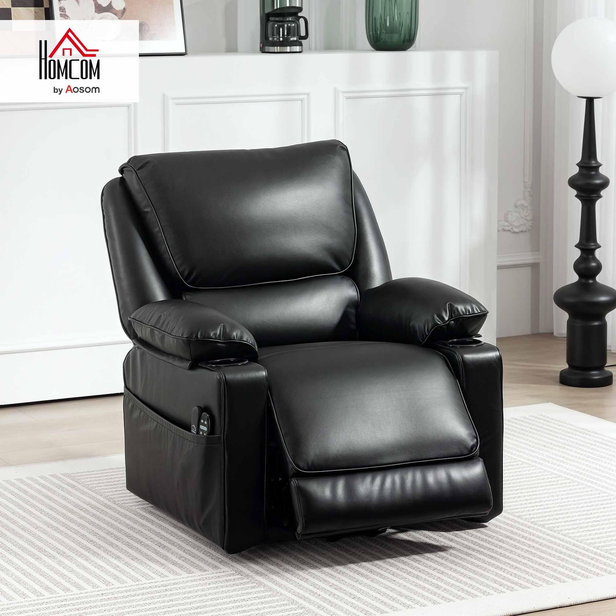 Power Lift Recliner Chair with Massage & Heat